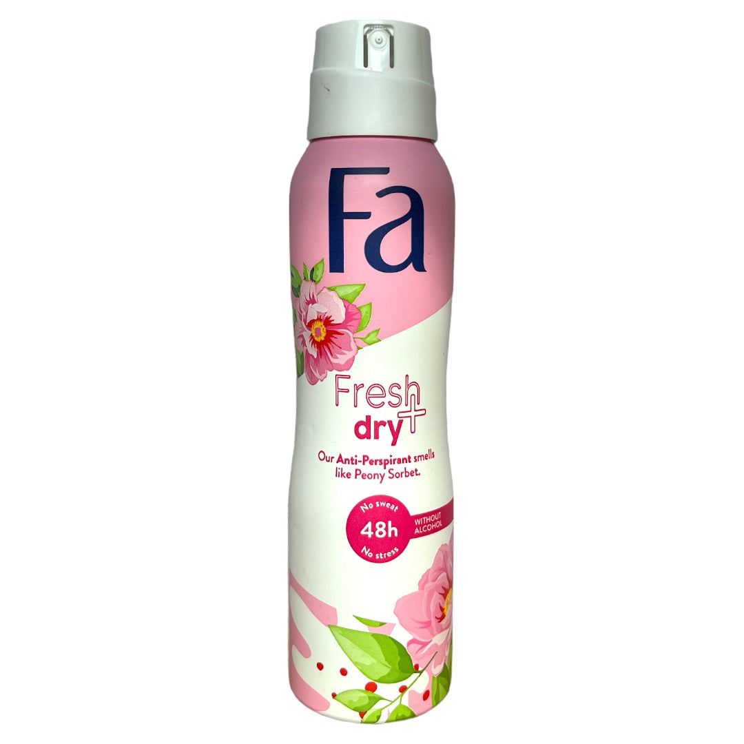 PERSONAL CARE: FA DRY DEODORANT BODY SPRAY 48H NO SWEAT 150ML