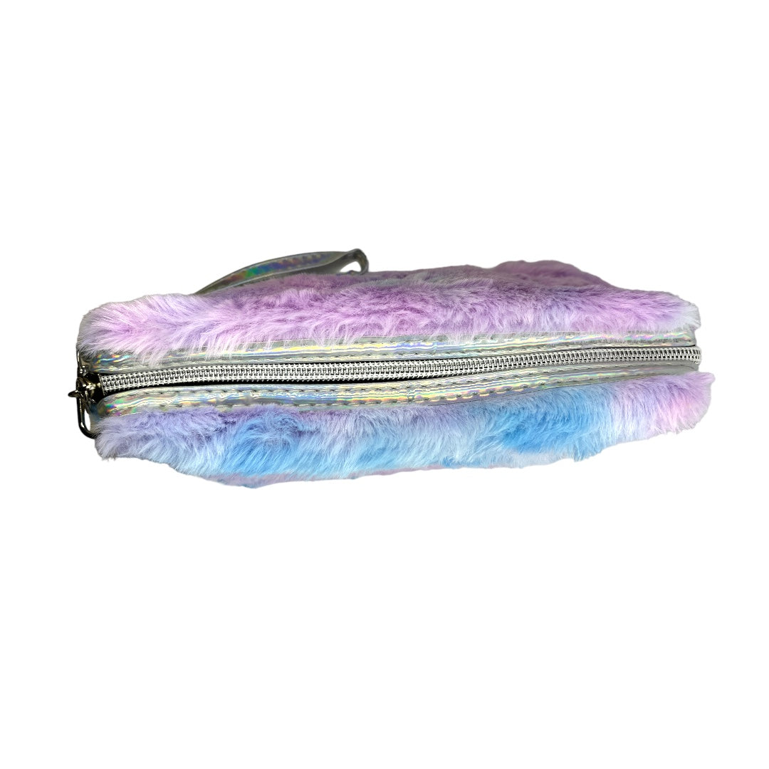 BAGS & BACKPACKS: FLUFFY SHINNY PHONE AND PENCIL POUCHES