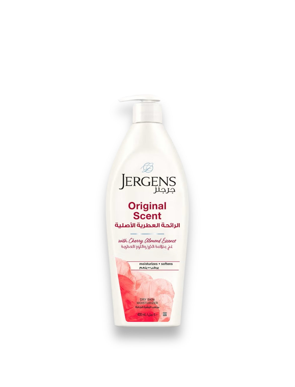 A) PERSONAL CARE: JERGENSE ORIGINAL SCENT DRY SKIN MOISTURIZER 400ML UNISEX ALL SKIN TYPE