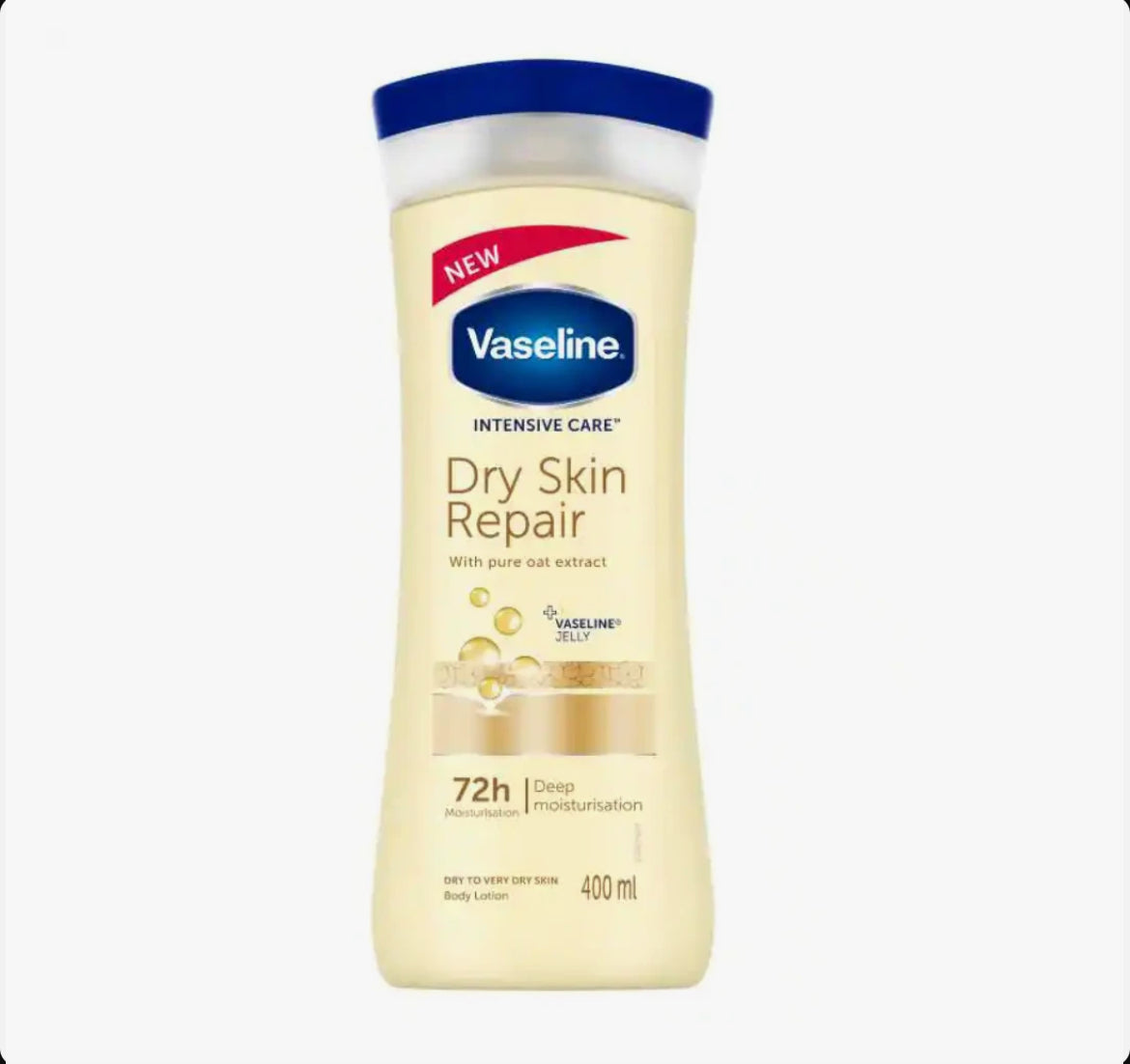 A) PERSONAL CARE: VASELINE DRY SKIN REPAIR 400ML