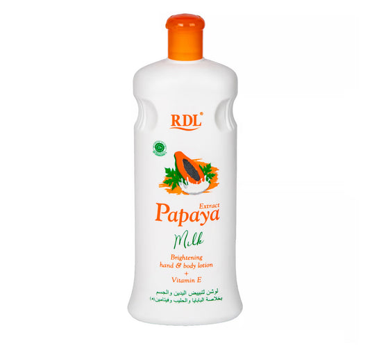 RDL PAPAYA EXTRACT MILK HAND & BODY LOTION 600 ML