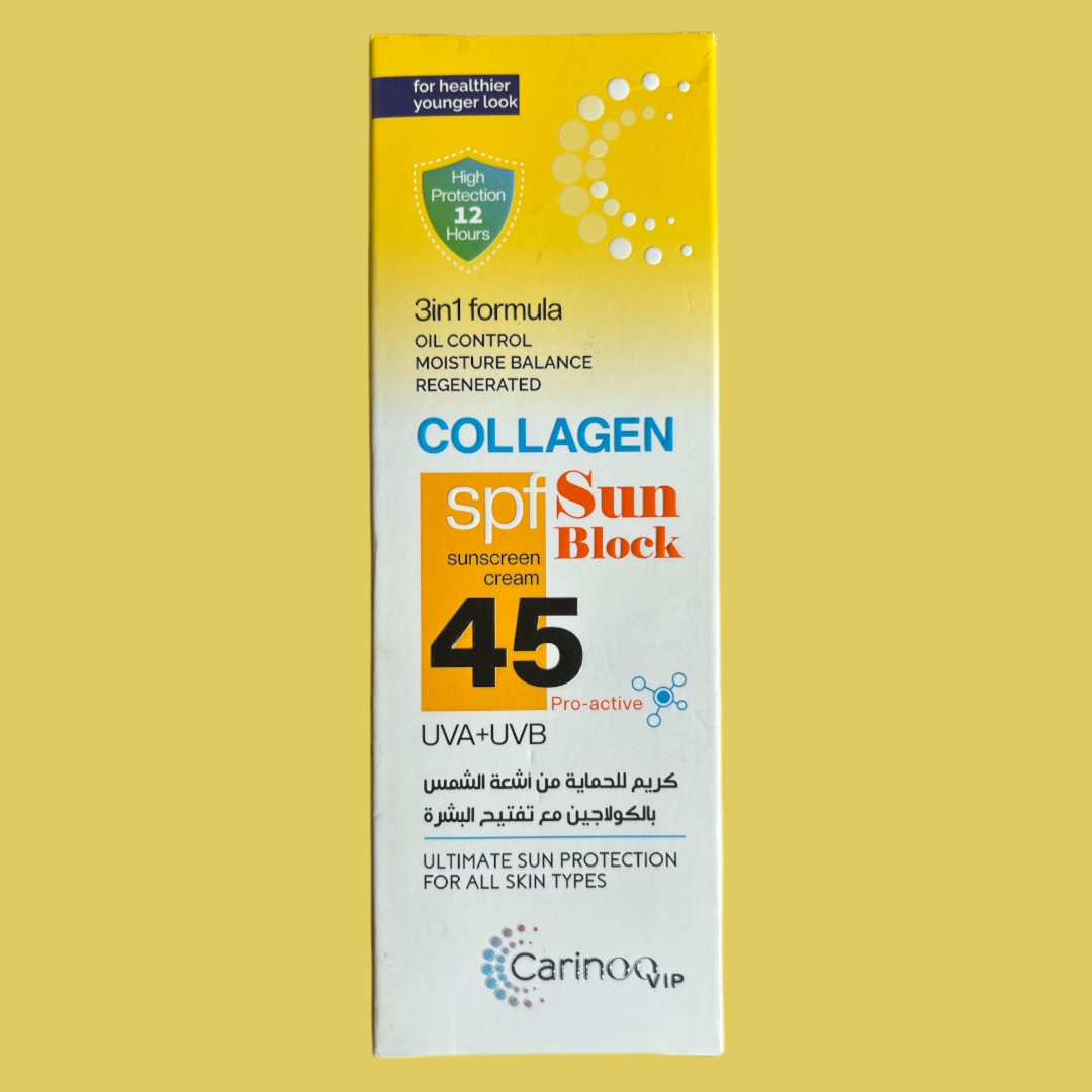 PERSONAL CARE: HIGH PROTECTION COLLAGEN SUN BLOCK SPF 45 50ML