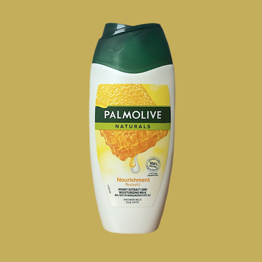 A) PERSONAL CARE: PALMOLIVE MOISTURIZING SHOWER GEL HONEY EXTRACT AND MOISTURIZING MILK 300ML