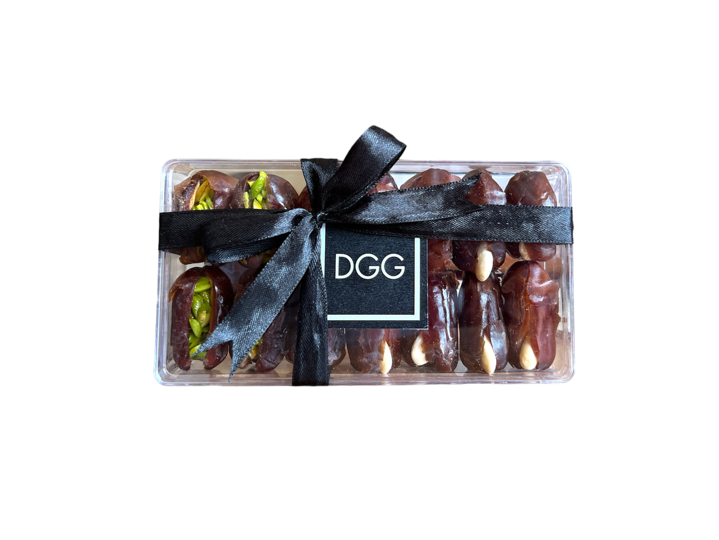 X. PREMIUM QUALITY FILLED DATES ASSORT GIFT PACK- PISTACHIO AND ALMOND 200G