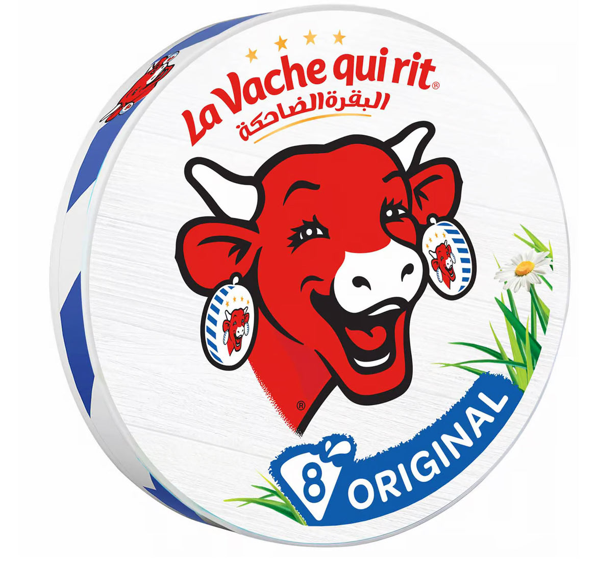 A) PREMIUM GROCERY: LA VACHE QUI RIT ORIGINAL SPREADBLE CHEESE TRIANGLES 8 PORTIONS 120g