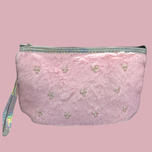 BAGS & BACKPACKS: FLUFFY PENCIL AND PHONE POUCHES