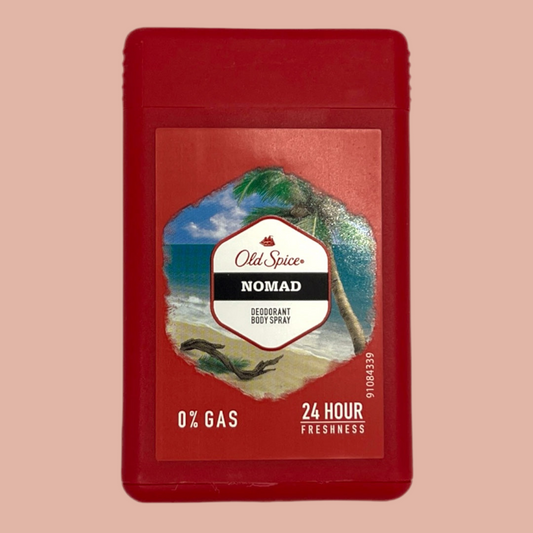 PERSONAL CARE: 2 PACKS OF OLD SPICE NOMAD POCKET PERFUM 24 HOURS