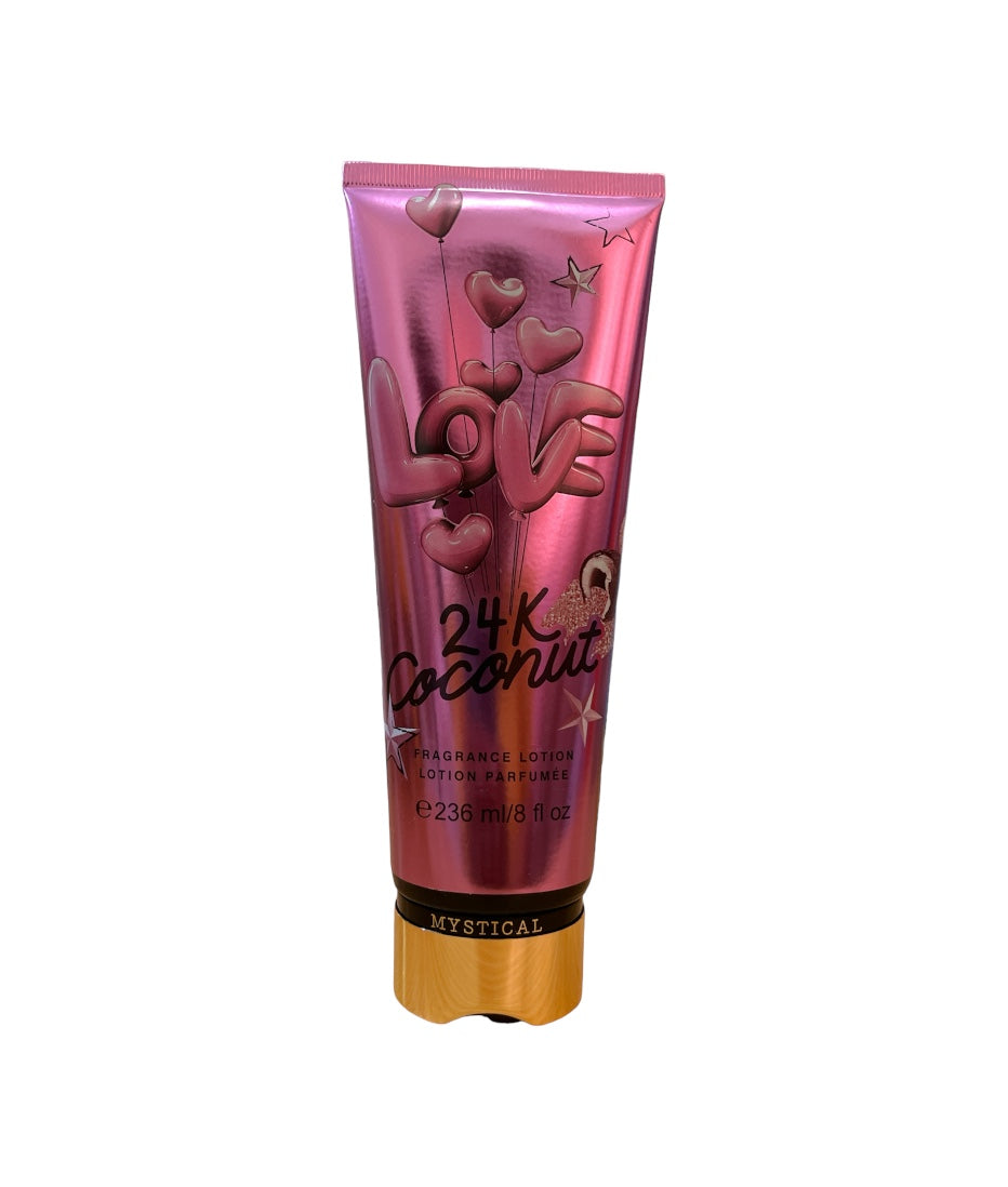 A) PERSONAL CARE: LOTION PERFUME LOVE 24K COCONUT 236ML