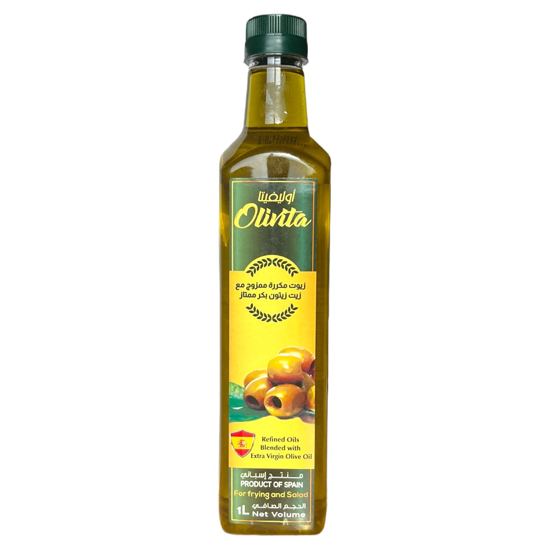 X. PREMIUM GROCERIES : OLIRITA REFINED OILS BLENDED WITH EXTRA VIRGIN OLIVE OIL 1L