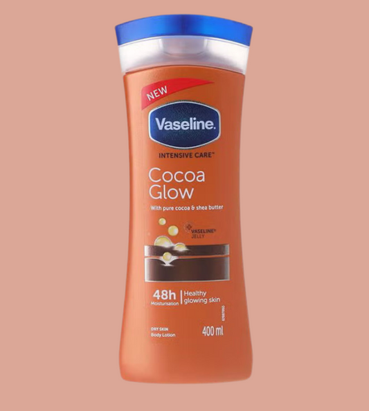 A) PERSONAL CARE: VASELINE COCOA GLOW 400ML