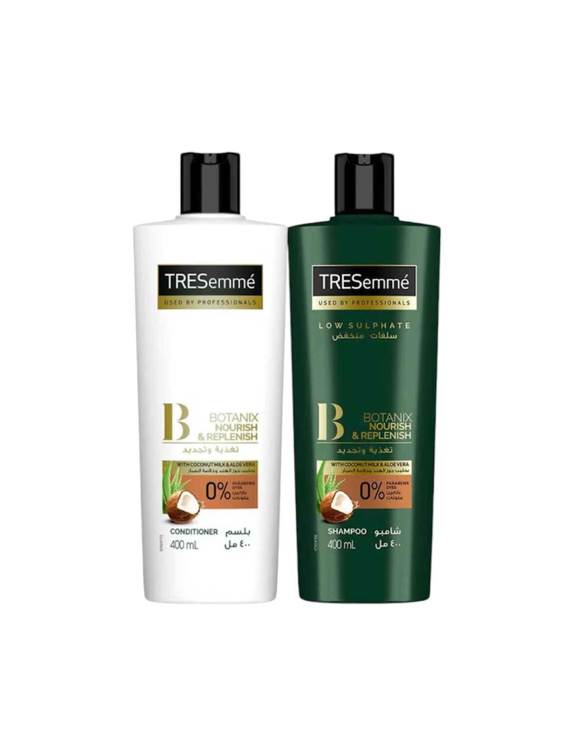 A) PERSONAL CARE: THRESEMME SHAMPOO WITH CONDITIONER 400 ML + 400ML (PACK OF TWO)