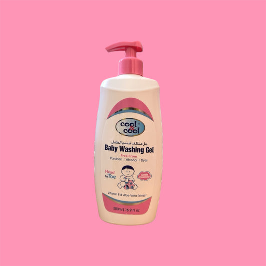 BABY ITEMS: HEAD TO TOE VITAMIN E AND ALOV VERA COOL & COOL BABY 500ML