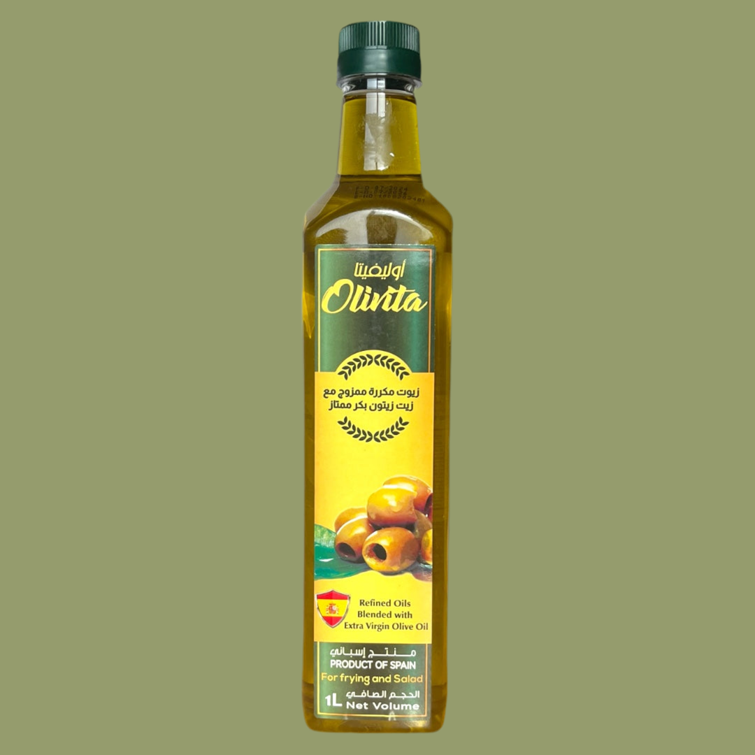 X. PREMIUM GROCERIES : OLIRITA REFINED OILS BLENDED WITH EXTRA VIRGIN OLIVE OIL 1L