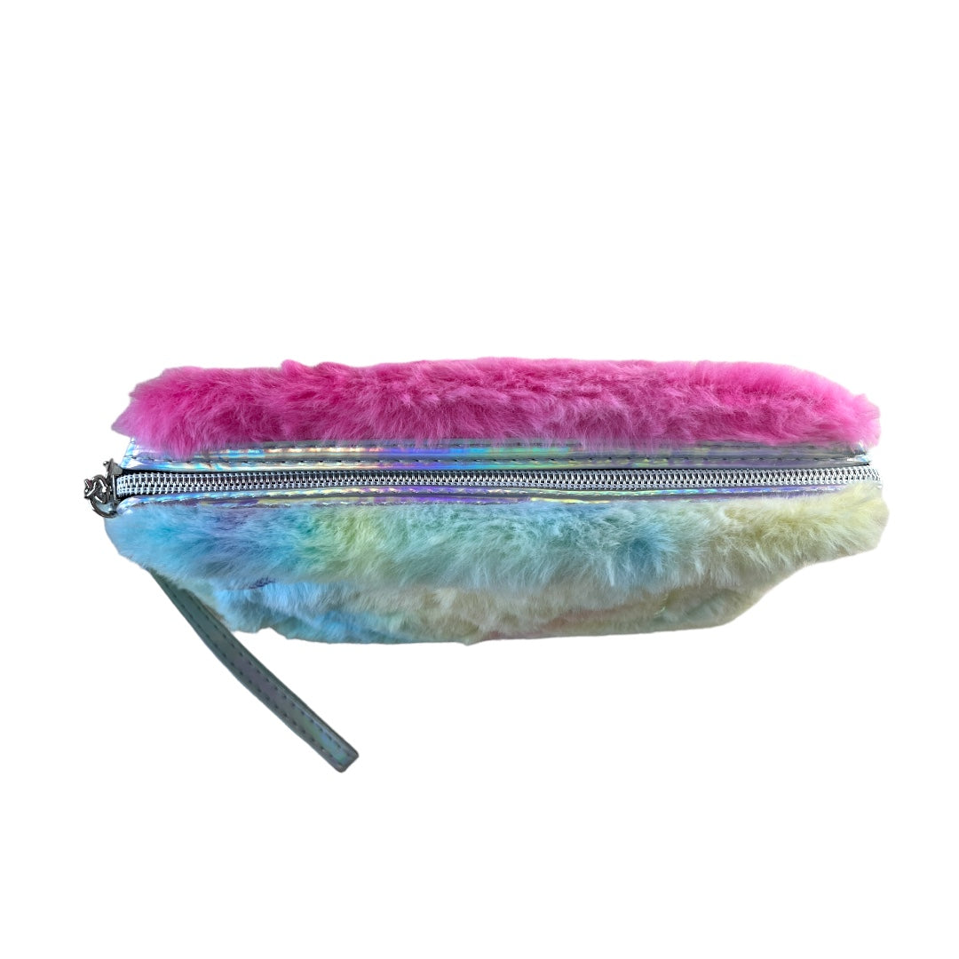 BAGS & BACKPACKS: FLUFFY SHINNY PHONE AND PENCIL POUCHES