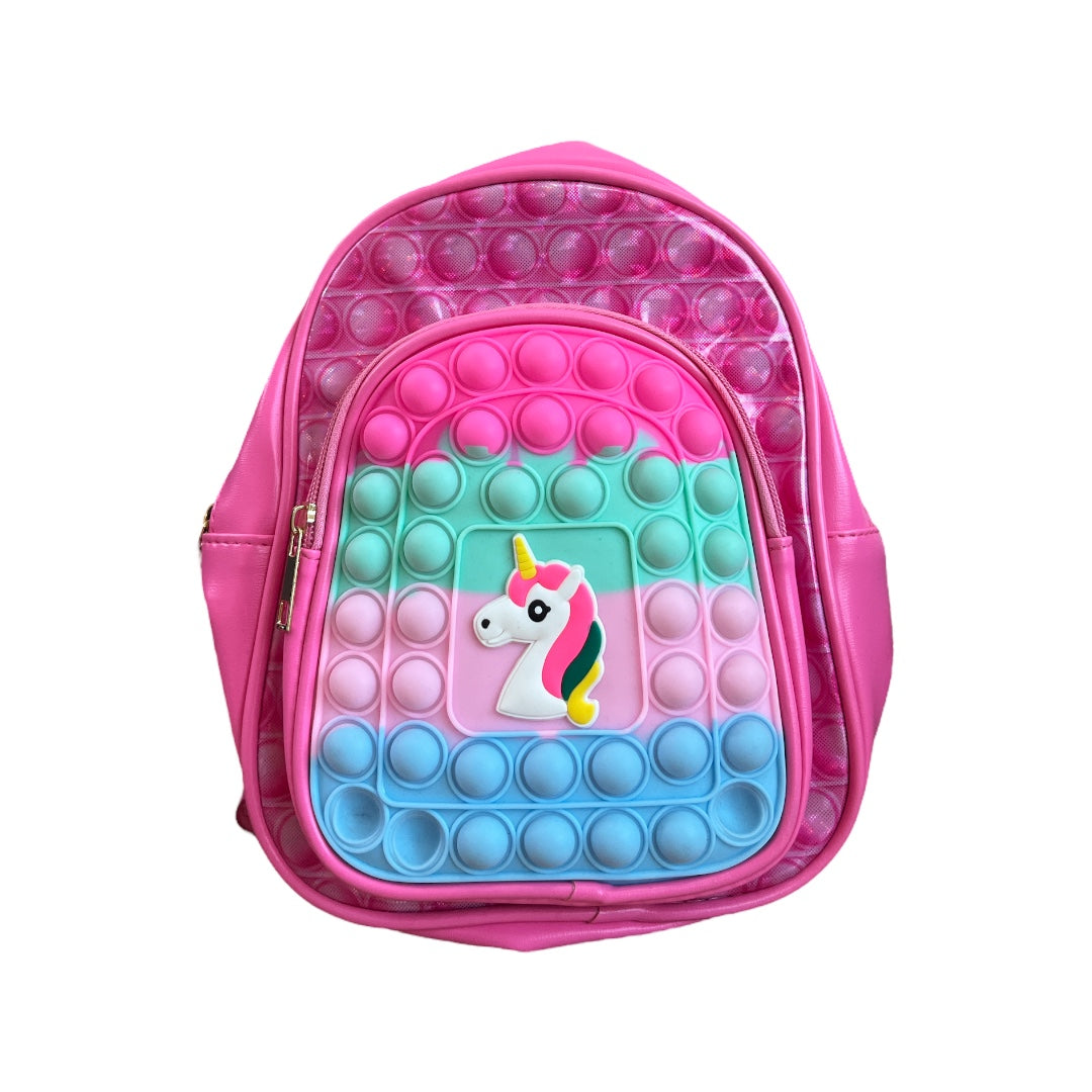 BAGS & BACKPACKS: UNICORN SMALL BACKPACK PINK